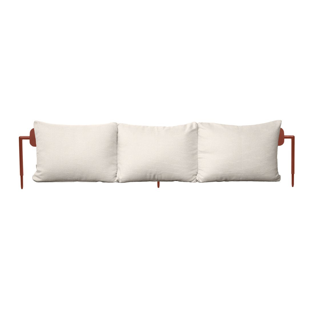 Fermob Rivage Dossier pour bain de soleil Ocre rouge 20 Perle D4