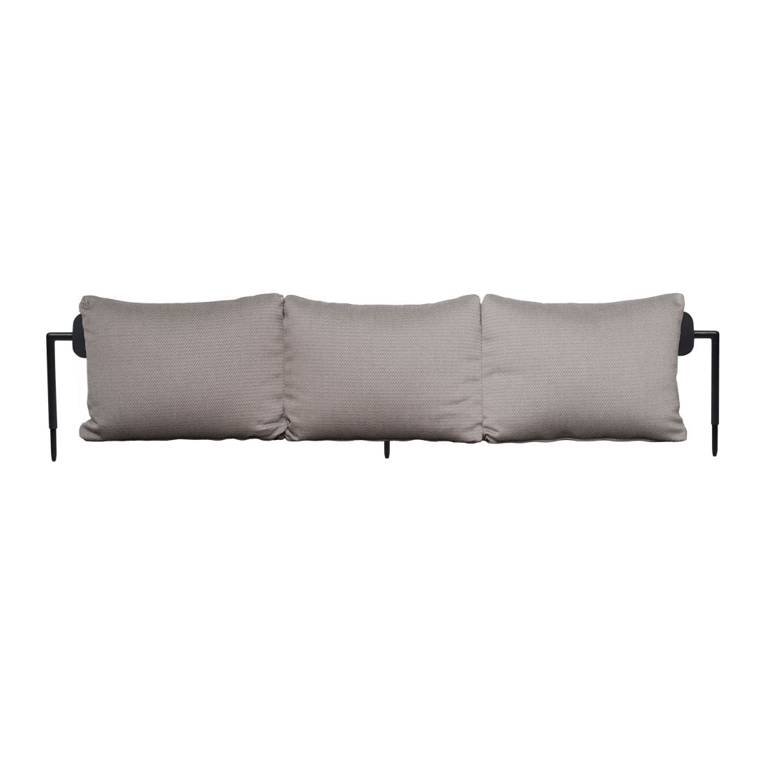 Fermob Rivage Dossier pour bain de soleil Réglisse 42 Teint Masse Texture Stracciatella M01284