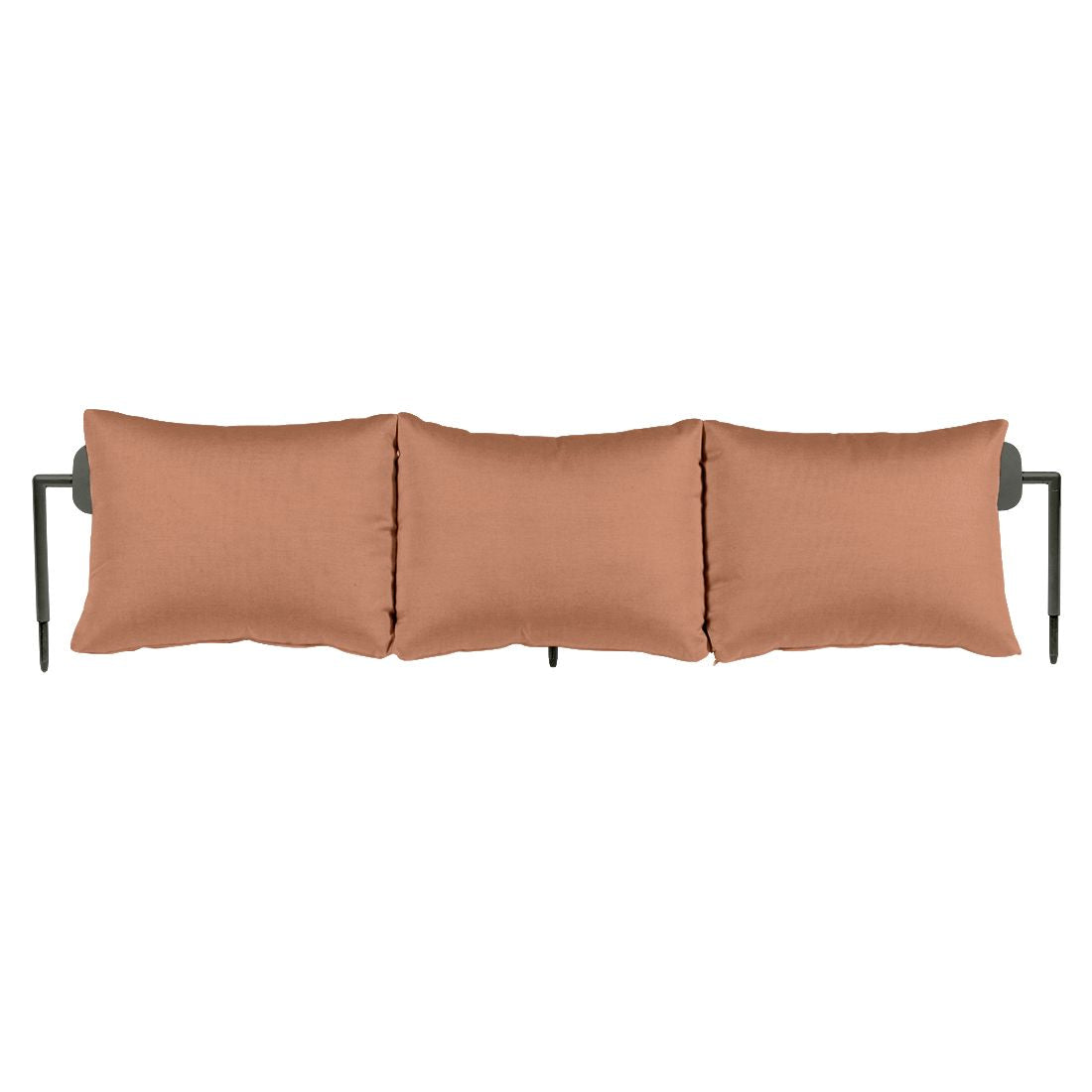 Fermob Rivage Dossier pour bain de soleil Romarin 48 Natté Sunbrella Pêche M0138