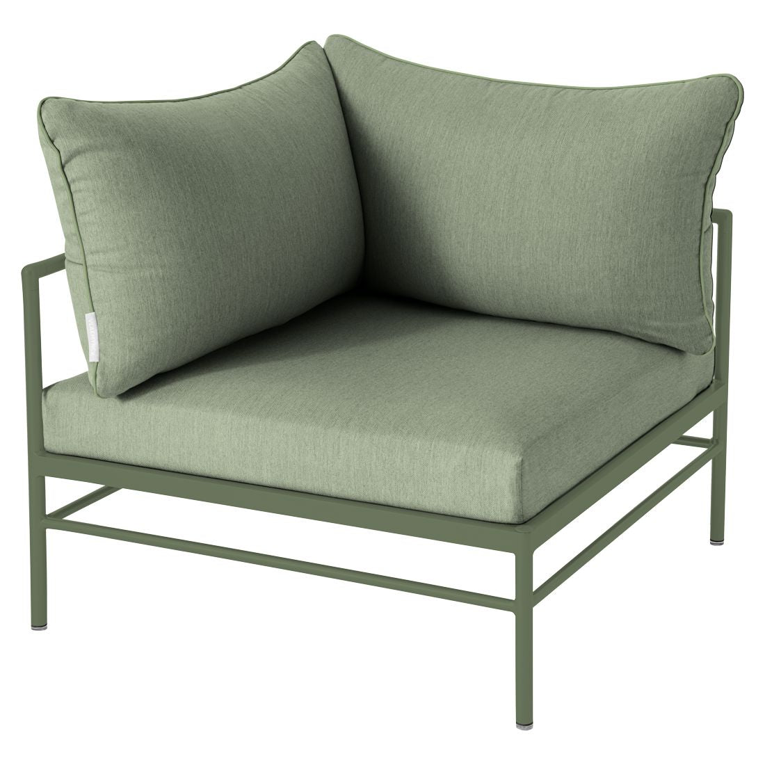 Fermob Rivage Fauteuil d'angle Cactus 82 Natté Sunbrella Cactus 82