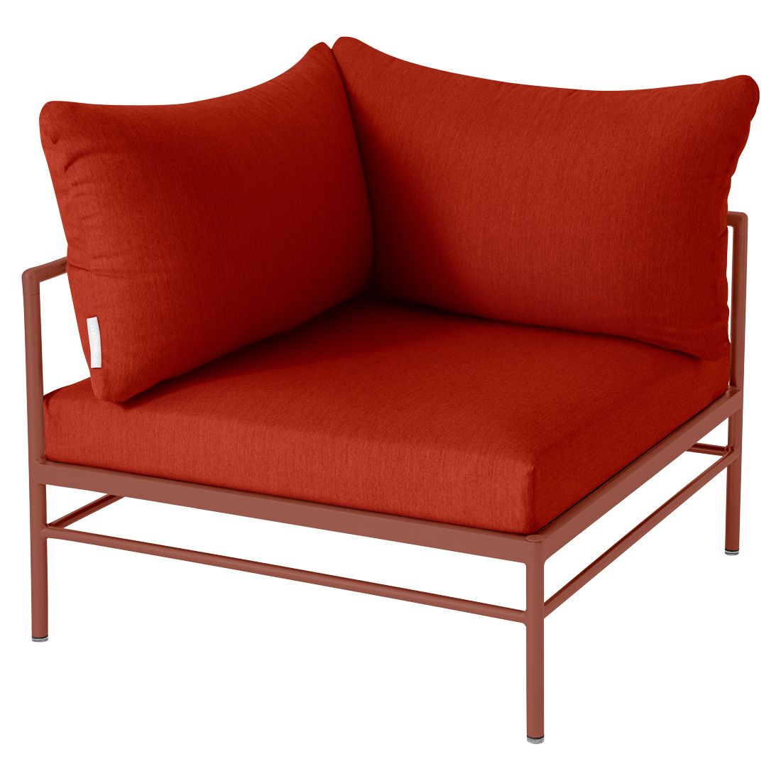 Fermob Rivage Fauteuil d'angle Ocre rouge 20 Teint Masse Tomette M0772