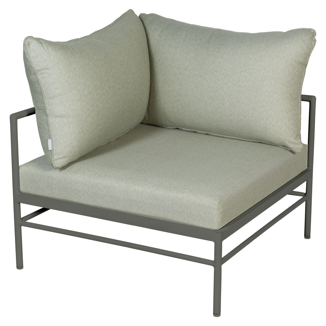 Fermob Rivage Fauteuil d'angle Romarin 48 Teint Masse Mix Vert Prairie M01354