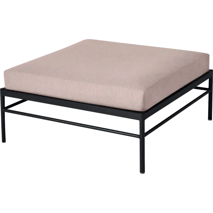 Fermob Rivage Pouf Réglisse 42 Teint Masse Papyrus M0602