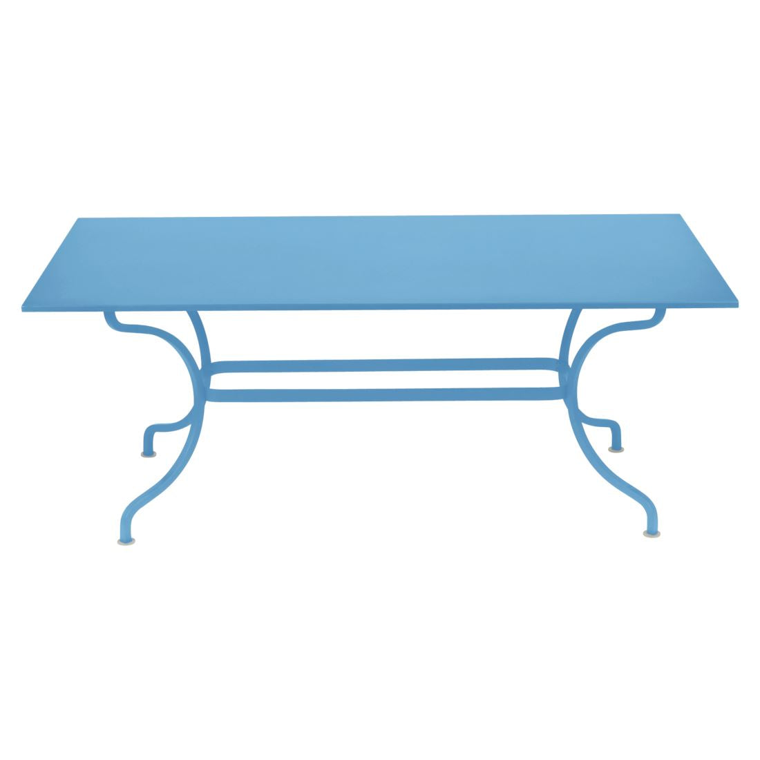 Fermob Romane Table 180 x 100cm Bleu maya E1