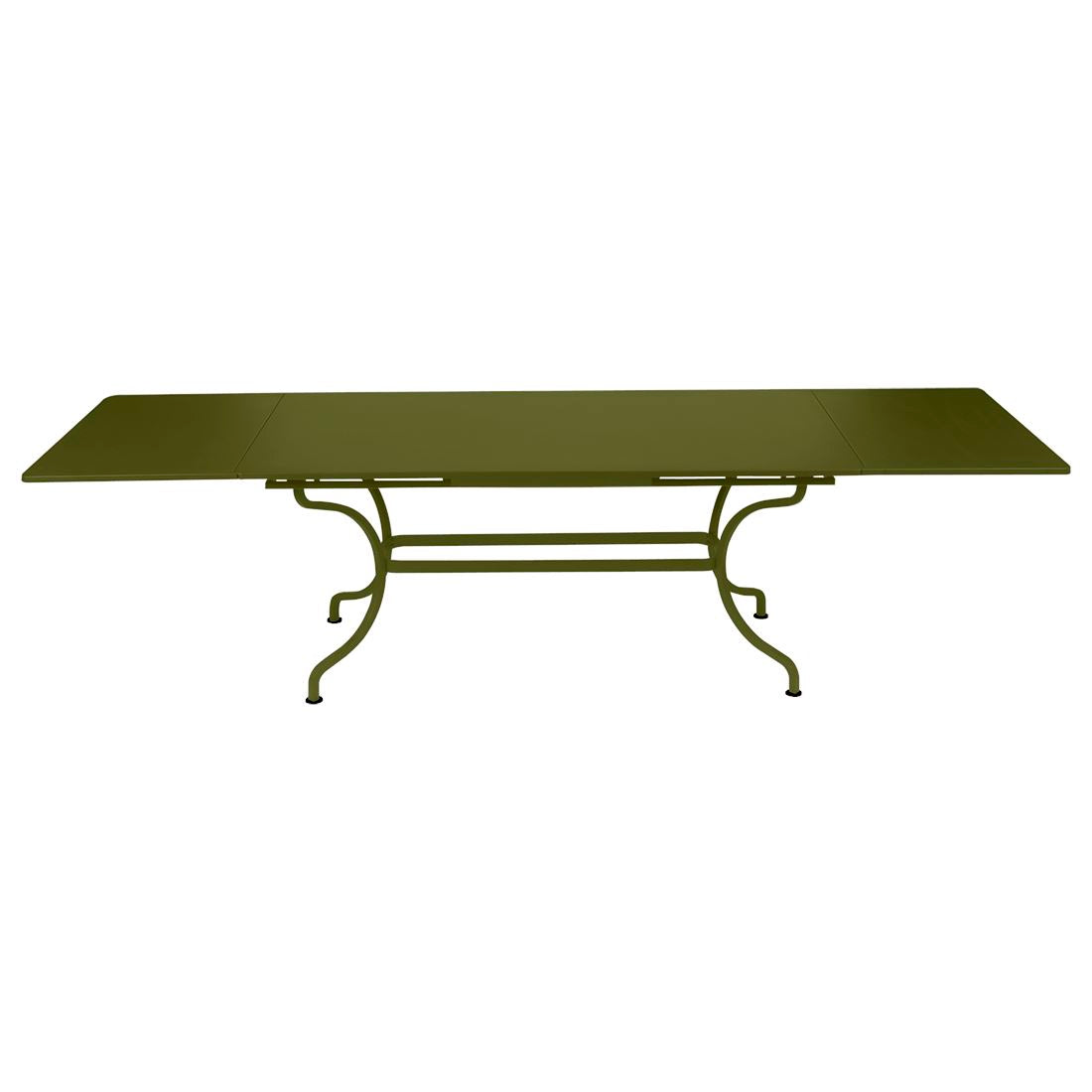 Fermob Romane Table à allonges 200/300 x 100cm Pesto D3