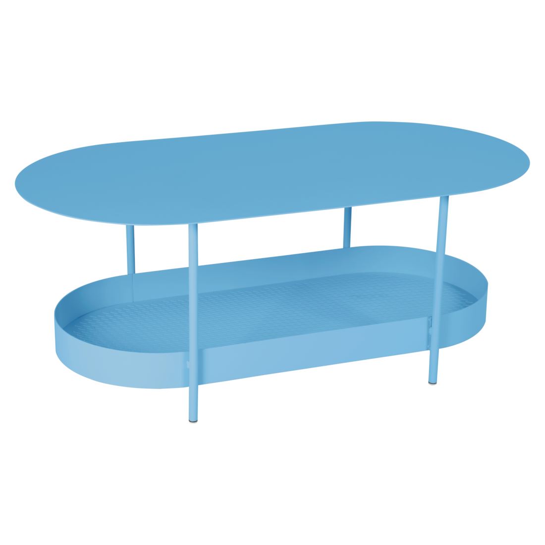 Fermob Salsa Table basse Bleu maya E1