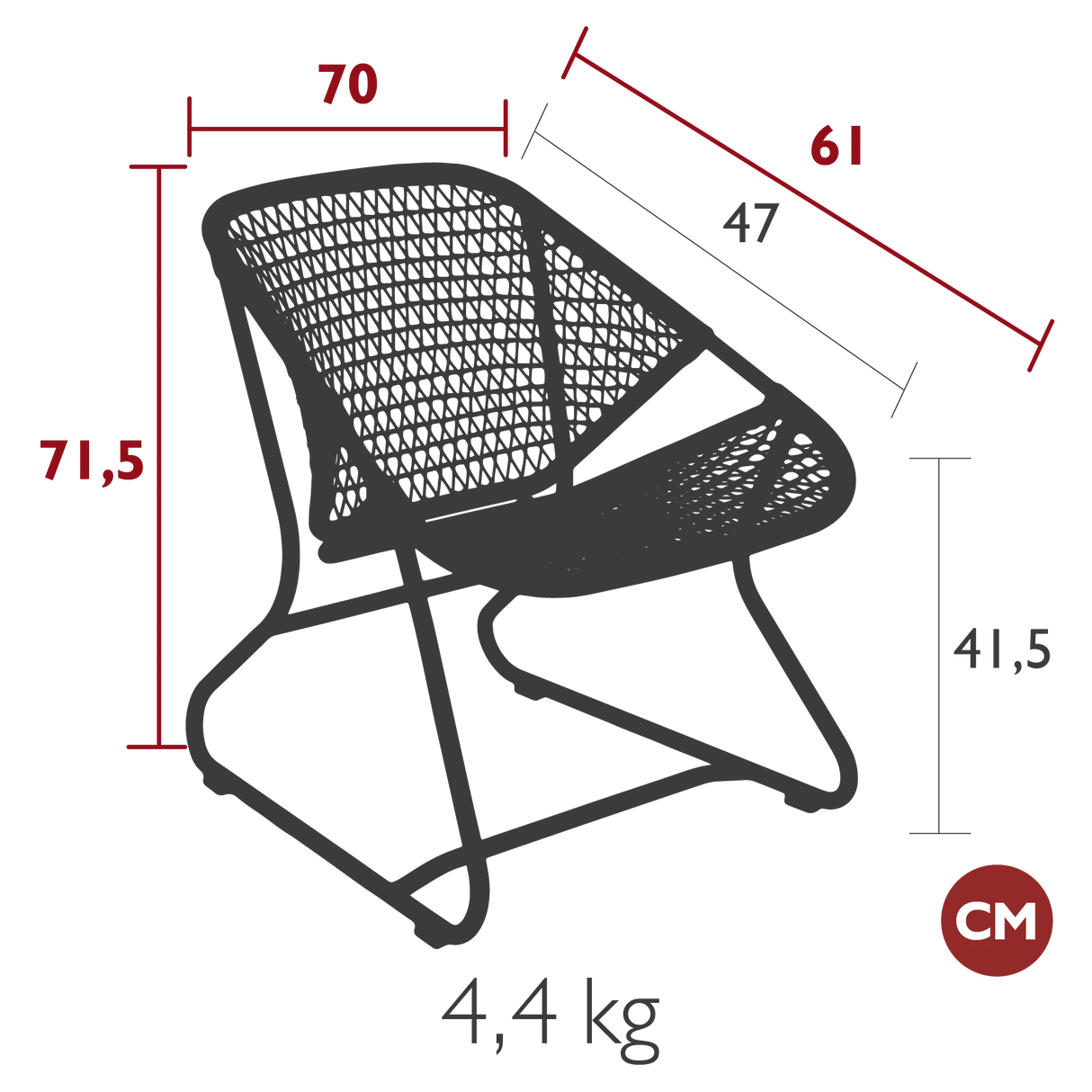 Fermob Sixties Fauteuil