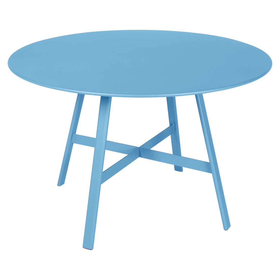 Fermob So'O Table Ø 117cm Bleu maya E1