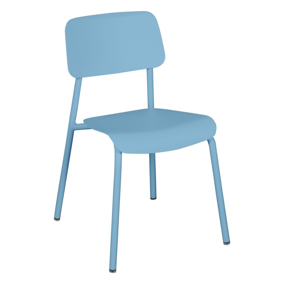 Fermob Studie Chaise Bleu maya E1