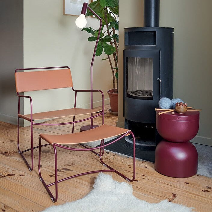 Fermob Surprising Fauteuil bas Cuir Indoor