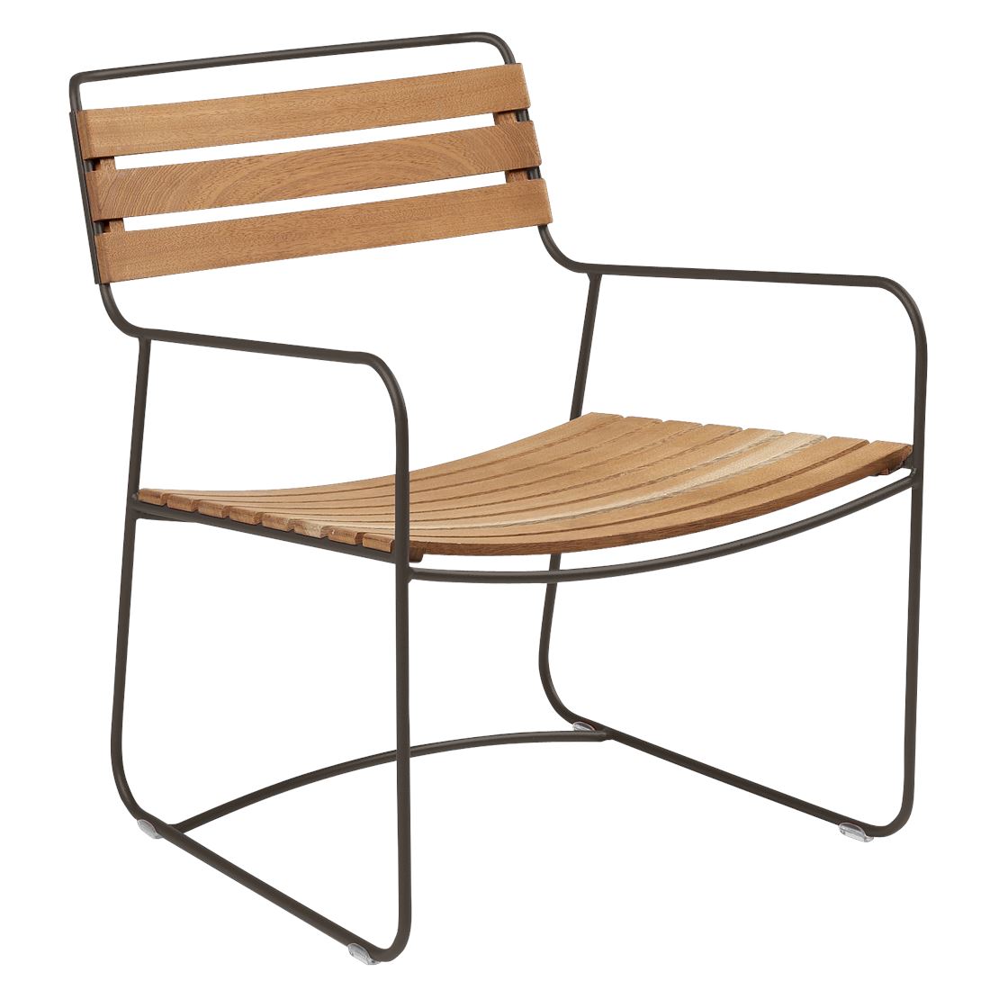 Fermob Surprising® Fauteuil bas teck Tonka E3