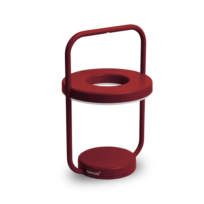 Fermob Ulli Lampe Monochrome H.30 Piment 43