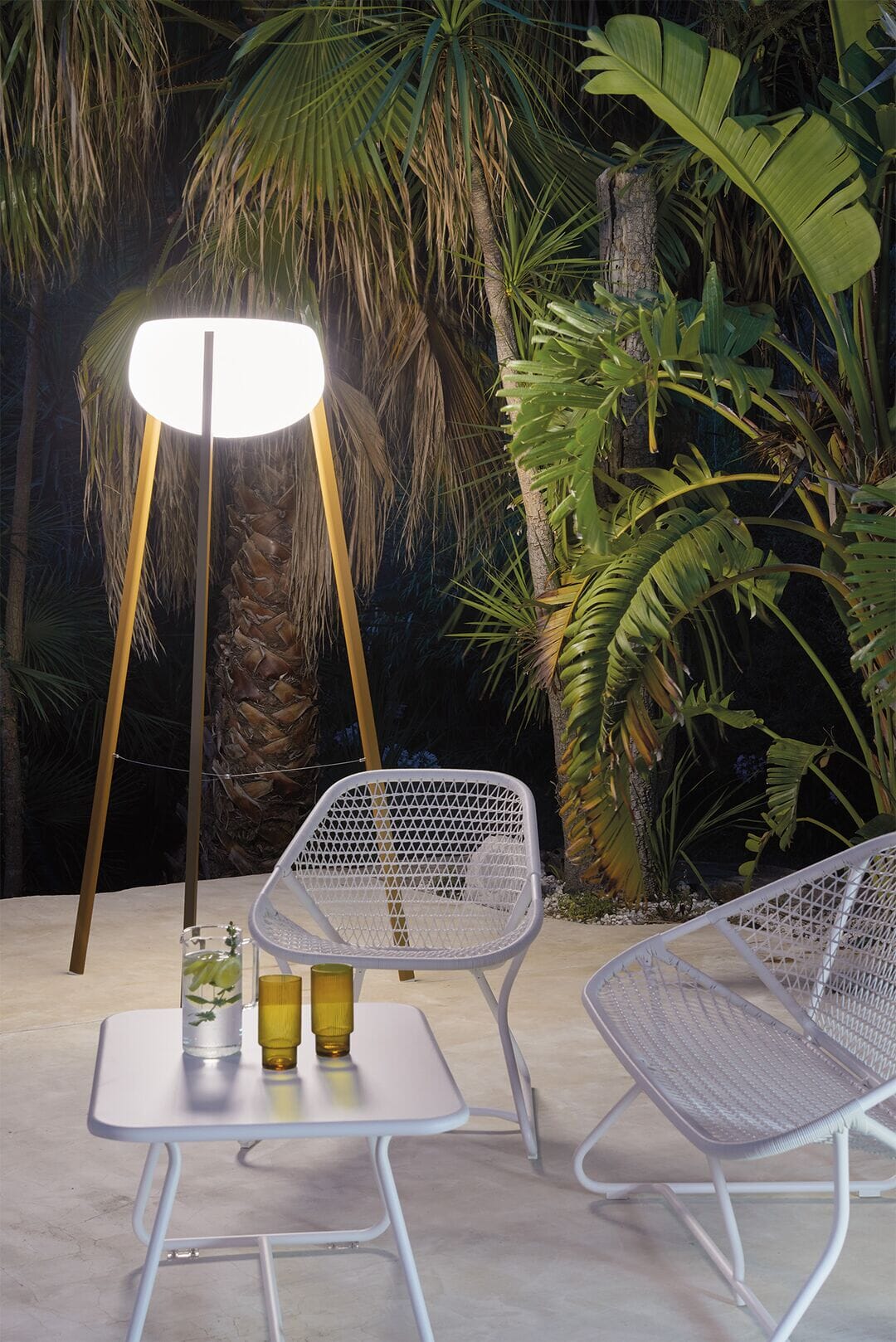 Fermob Yunos Lampadaire Solaire sans fil