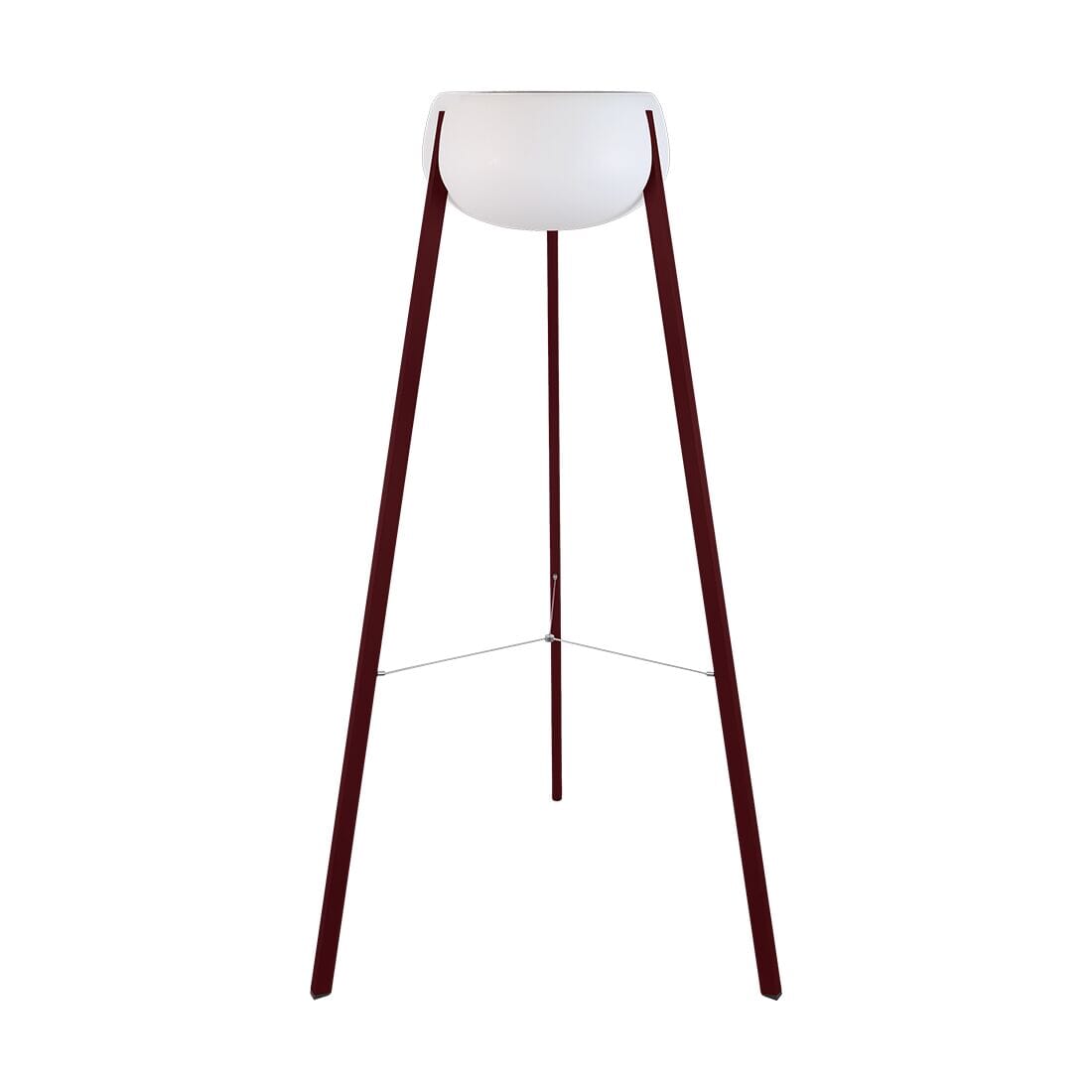 Fermob Yunos Lampadaire Solaire sans fil Cerise noire B9