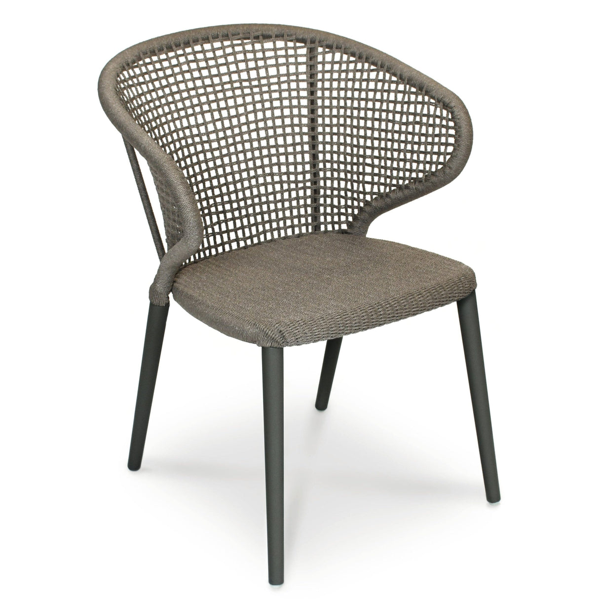 Fischer Möbel Faro Fauteuil repas alu, Coussins en sus Pizarra