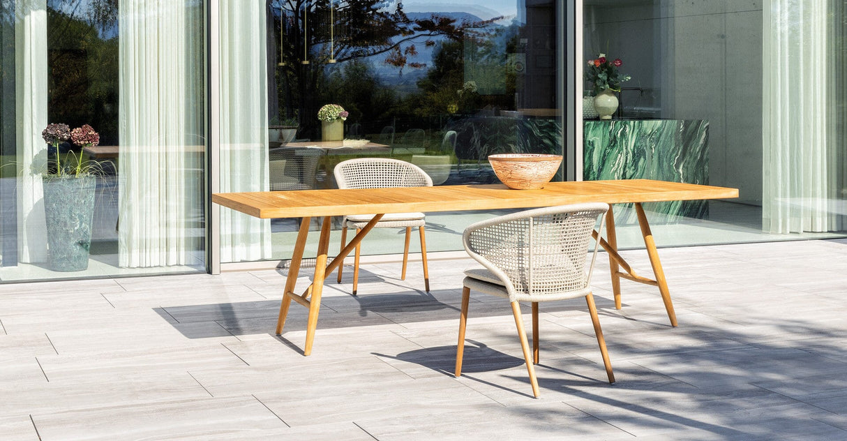 Fischer Möbel Faro Fauteuil repas, Coussins en sus