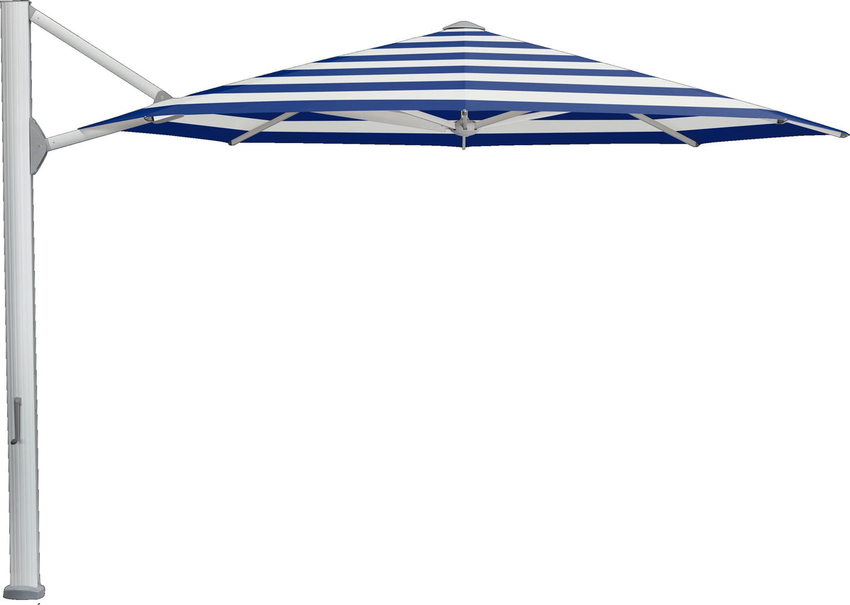 Glatz AMBIENTE Nova Parasol Professionnel Ø400cm Qualité 5 · 602 Blue Stripe