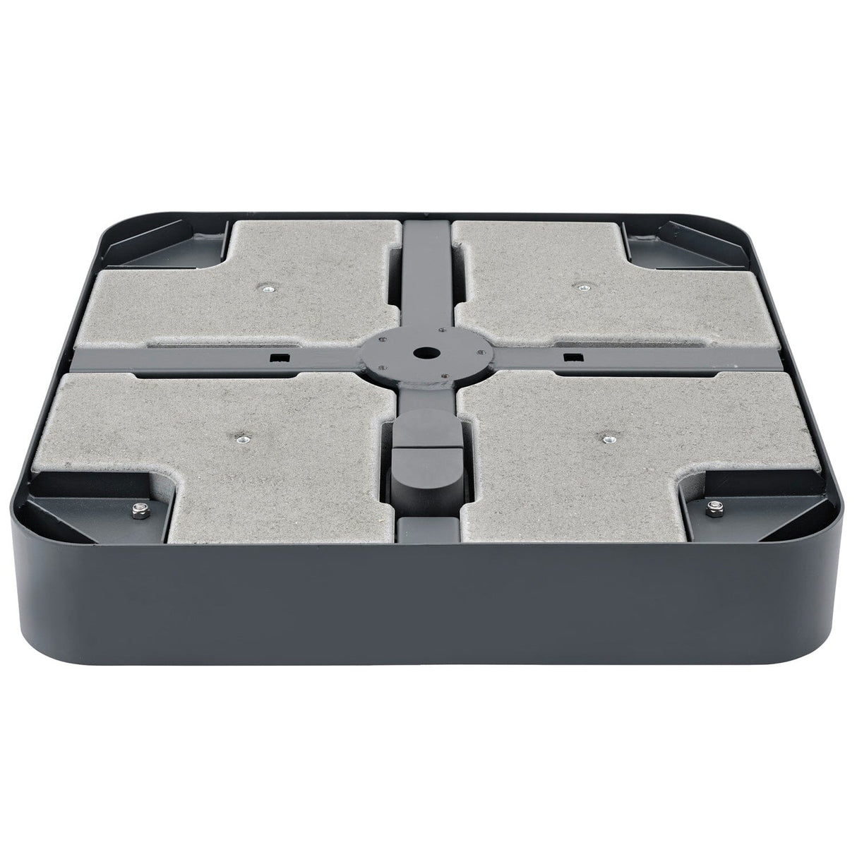 Glatz Cadre pour socle à roulettes M4 120kg, kit de poids et cache en sus