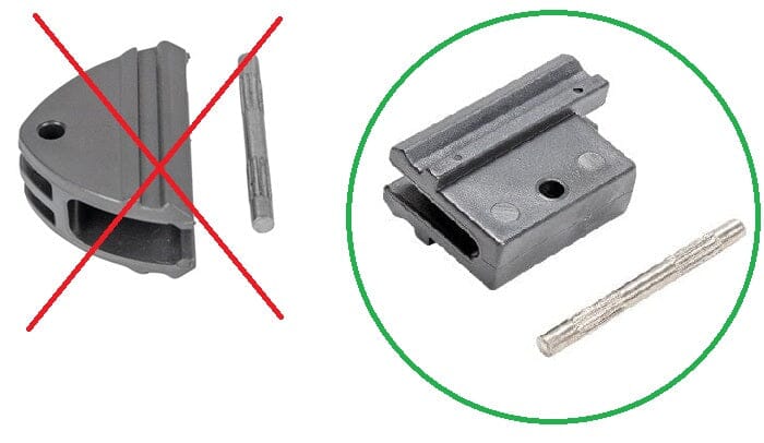 Glatz Clip d'arrêt pour barre d'inclinaison pour Sombrano Easy