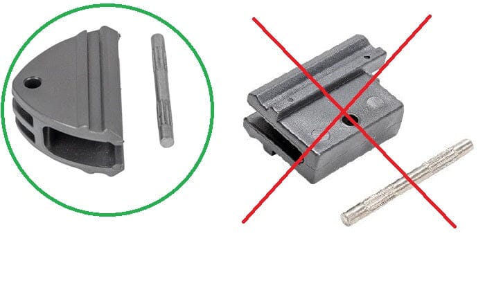 Glatz Clip d'arrêt pour barre d'inclinaison pour Sombrano S+