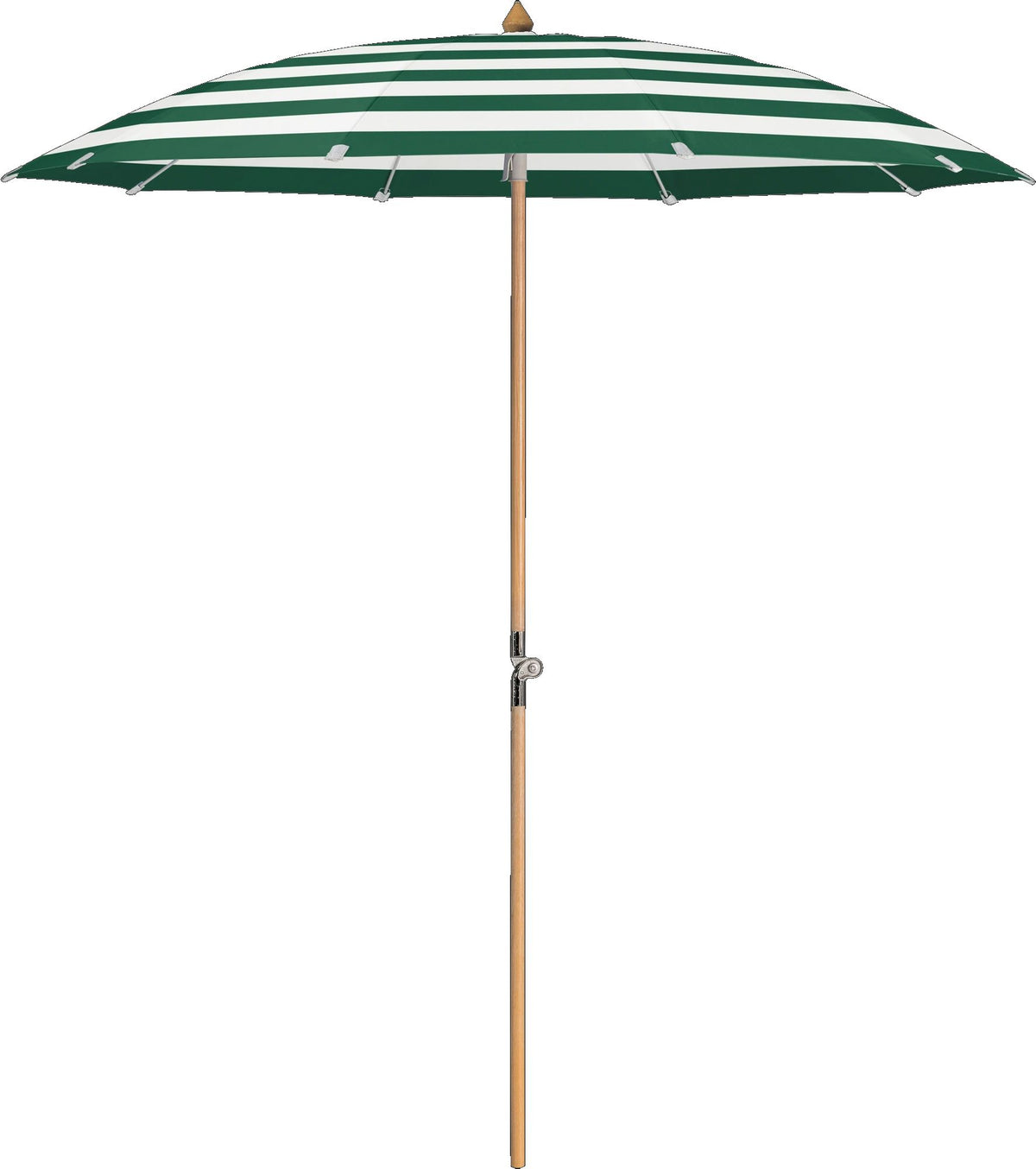 Glatz Parasol ALEXO® Ø200cm Qualité 5 · 589 Green Stripe