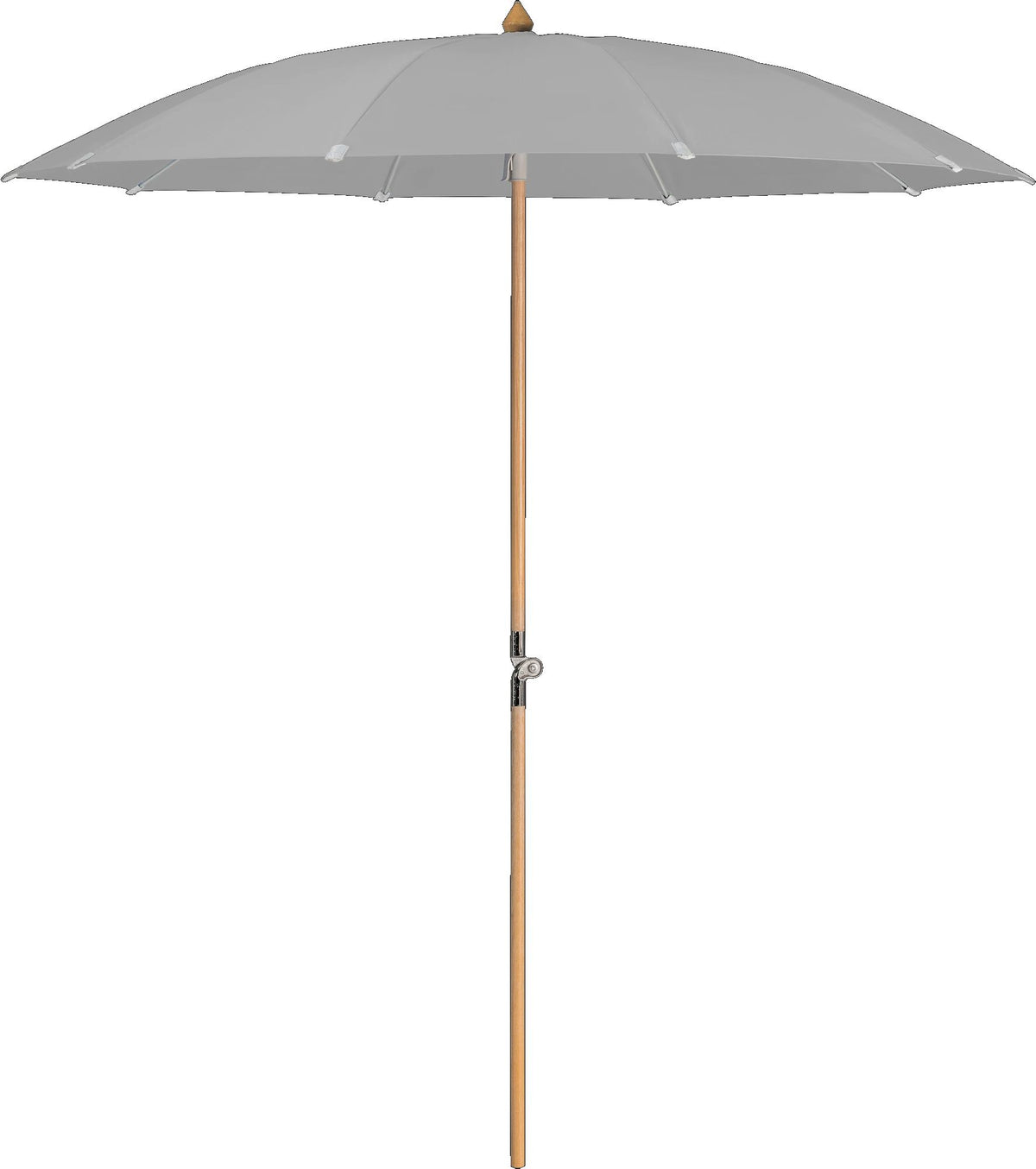 Glatz Parasol ALEXO® Ø200cm Qualité 5 · 652 Silver