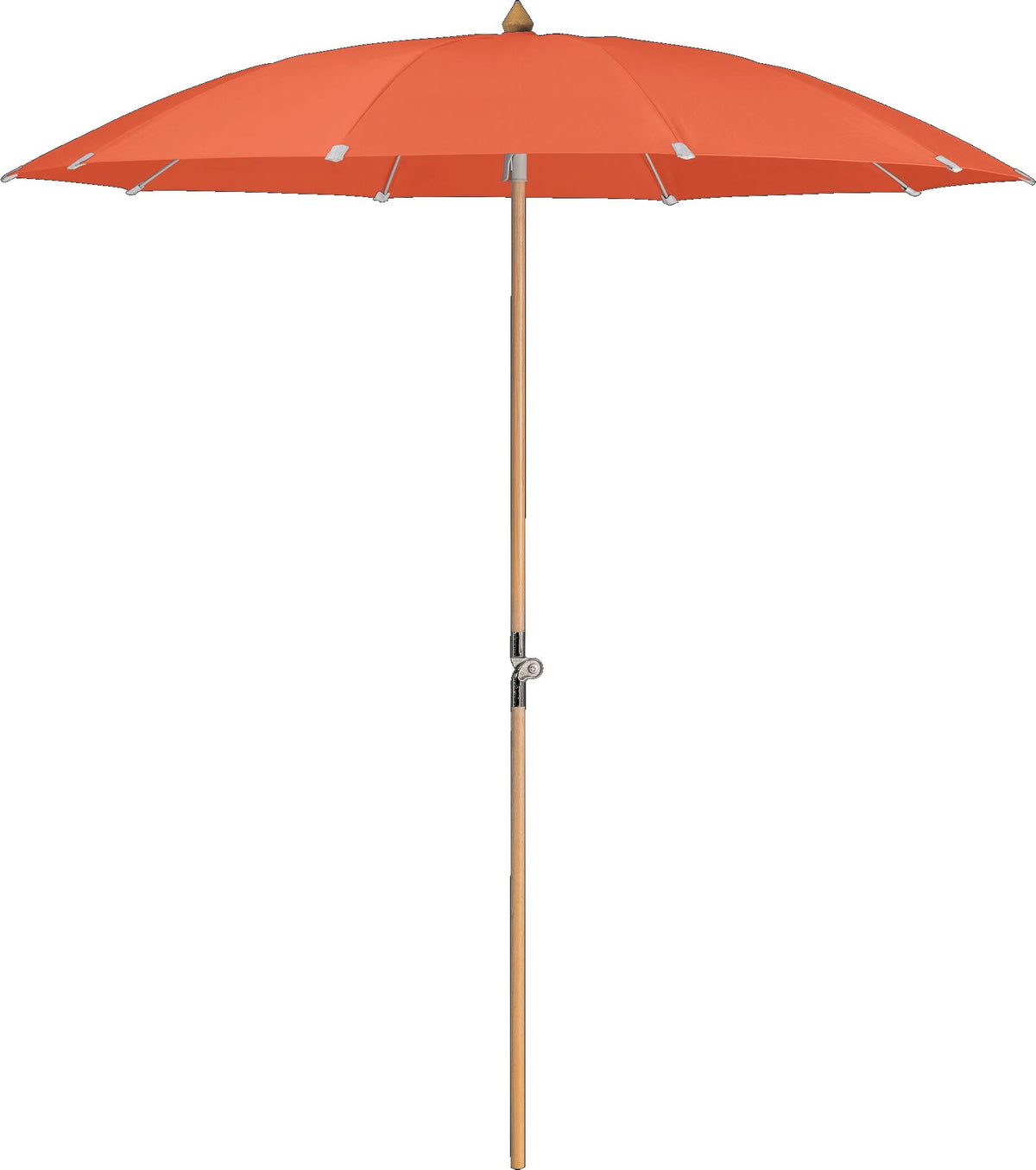 Glatz Parasol ALEXO® Ø200cm Qualité 5 · 660 Papaya