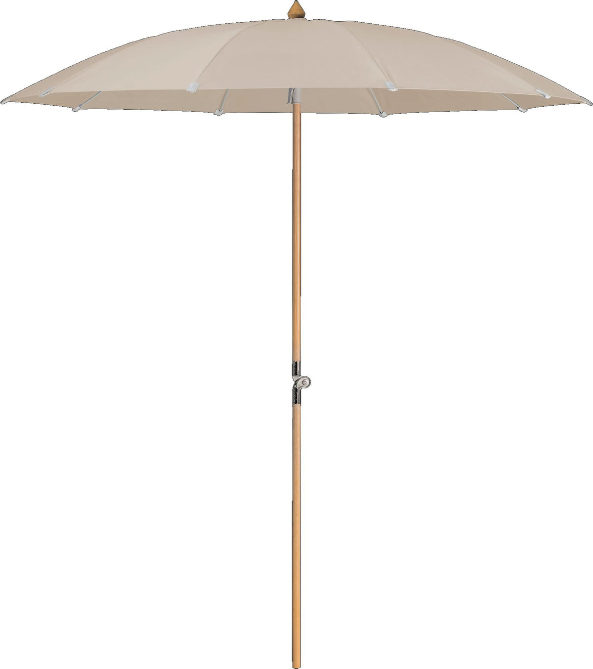 Glatz Parasol ALEXO® Ø200cm Qualité 5 · 803 Linen