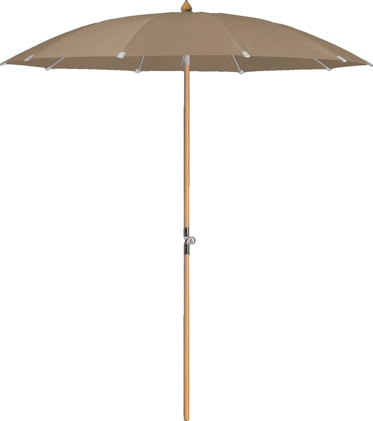 Glatz Parasol ALEXO® Ø200cm Qualité 5 · 805 Walnut