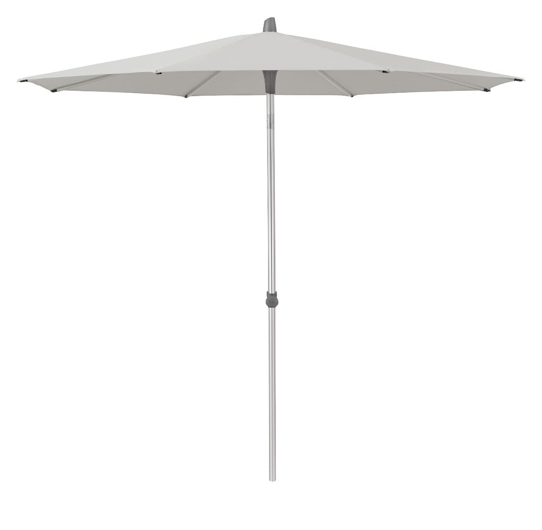 Glatz Parasol Alu-Smart easy Ø200cm 156 Pale grey