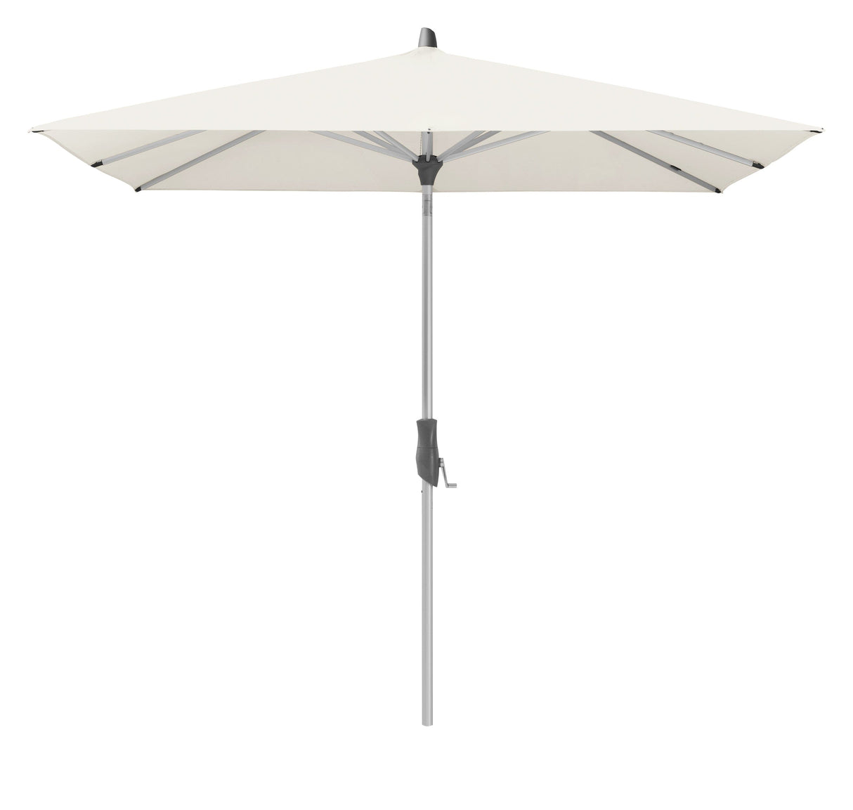 Glatz Parasol ALU-TWIST 250x200cm 158 Off-white