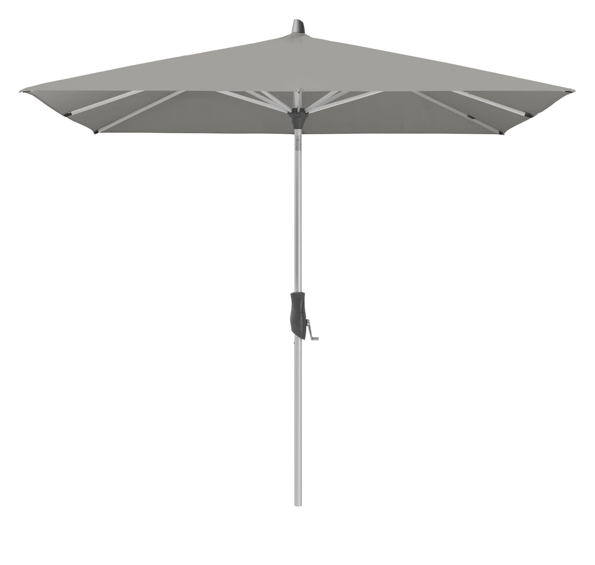 Glatz Parasol Alu-Twist (Copie) 240x240cm 420 Smoke