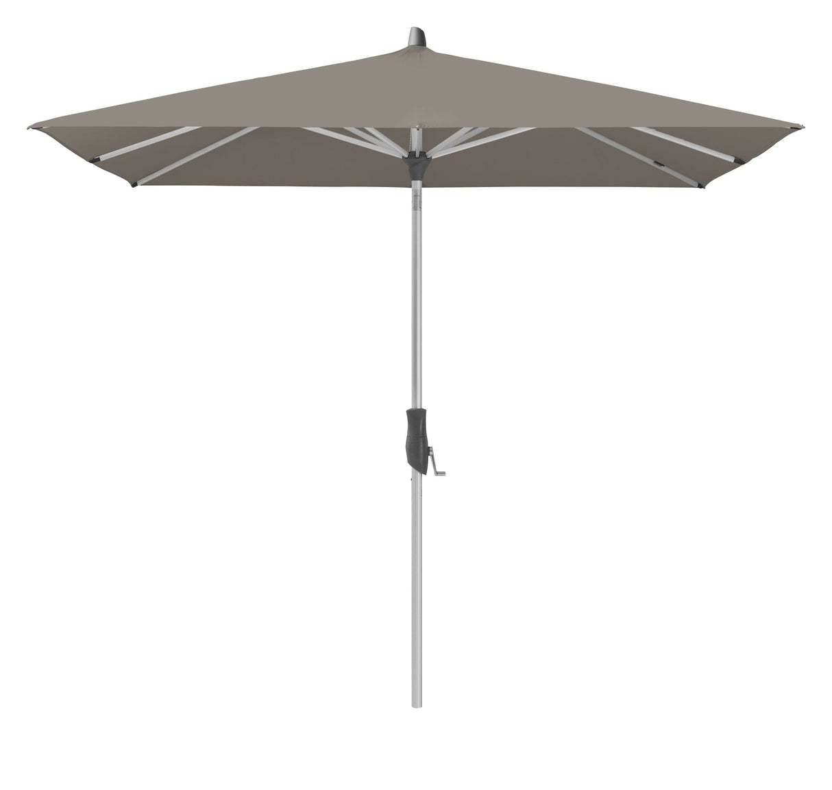 Glatz Parasol Alu-Twist (Copie) 240x240cm 461 Taupe