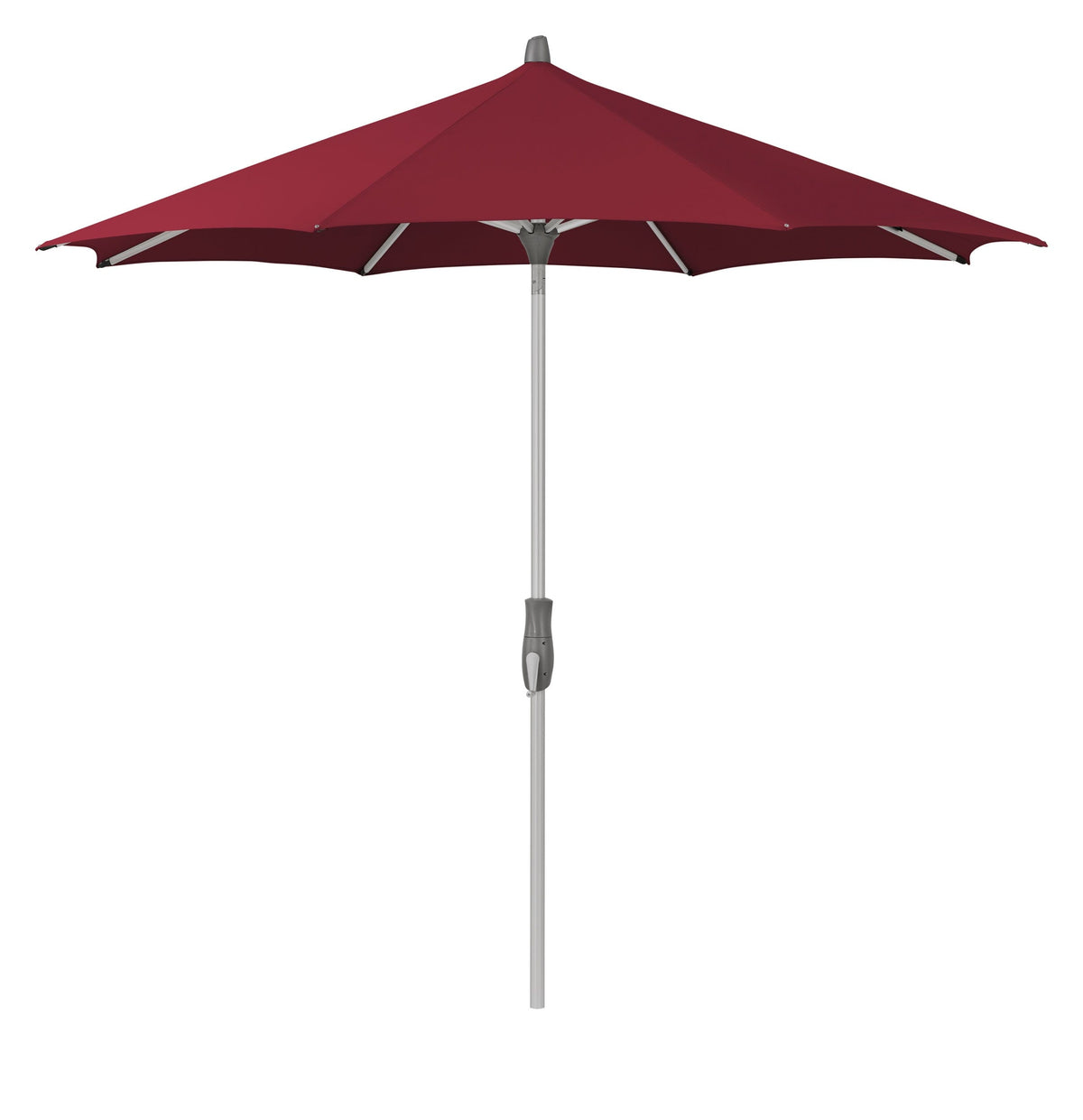 Glatz Parasol ALU-TWIST Ø300cm Qualité 5 · 645 Burgundy
