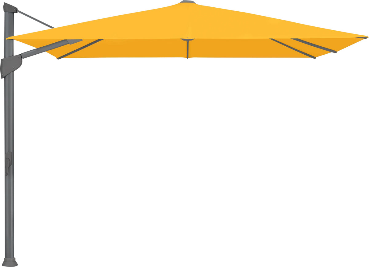 Glatz Parasol FORTANO® 300x300cm Alu laqué anthracite Qualité 5 · 514 Corn