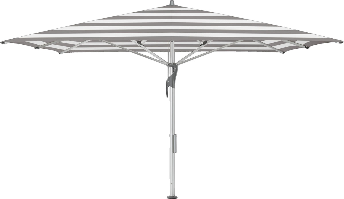Glatz Parasol FORTELLO® LED 300x300cm Qualité 5 · 570 Steel Stripe