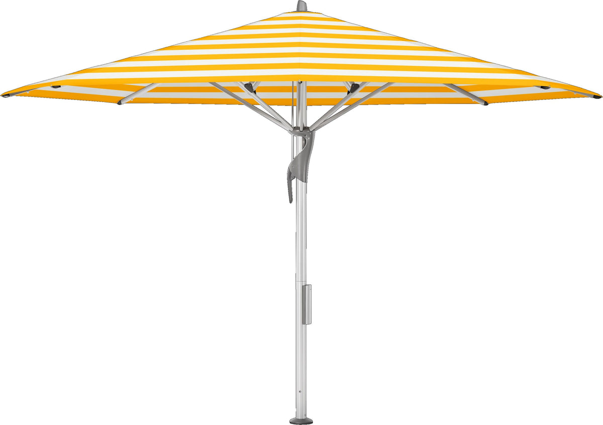 Glatz Parasol FORTELLO® LED Ø400cm Qualité 5 · 624 Yellow Stripe