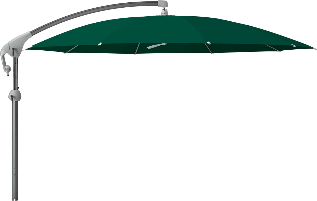 Glatz Parasol PENDALEX® P+ Ø300cm Qualité 5 · 521 Aloe Alu anthracite laqué