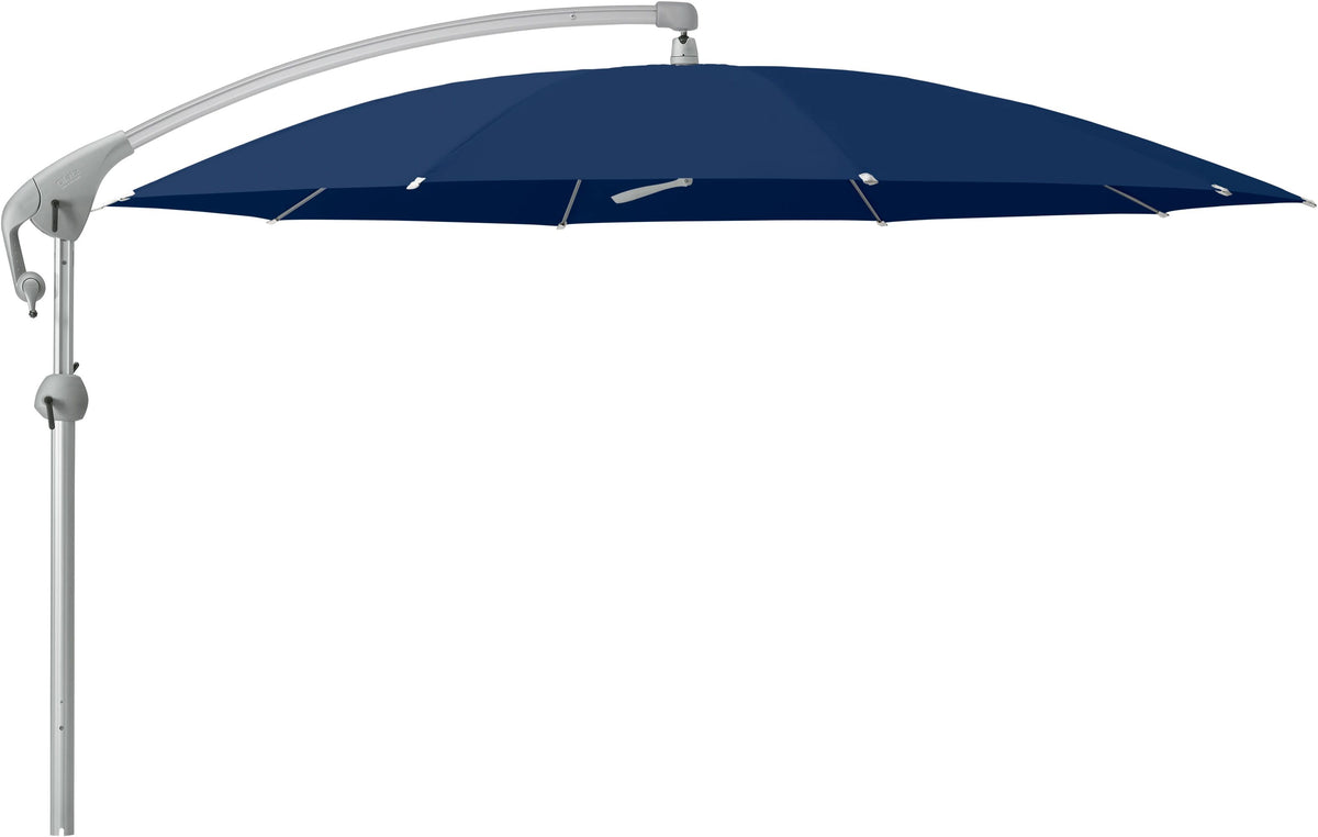 Glatz Parasol PENDALEX® P+ Ø300cm Qualité 5 · 530 Atlantic Alu naturel eloxé