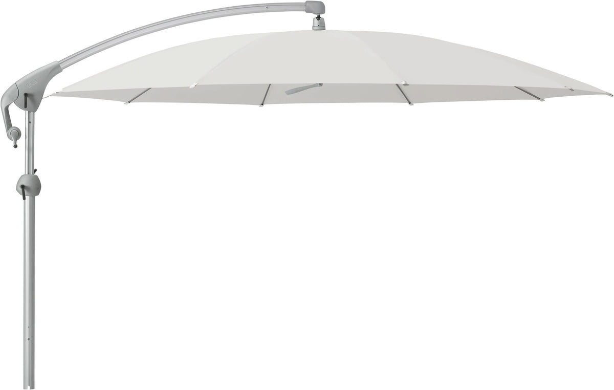 Glatz Parasol PENDALEX® P+ Ø300cm Qualité 5 · 556 Alabaster Alu naturel eloxé