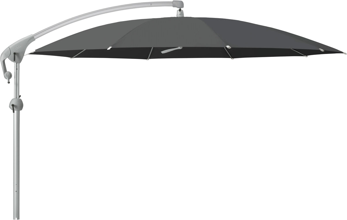 Glatz Parasol PENDALEX® P+ Ø300cm Qualité 5 · 669 Carbone Alu naturel eloxé
