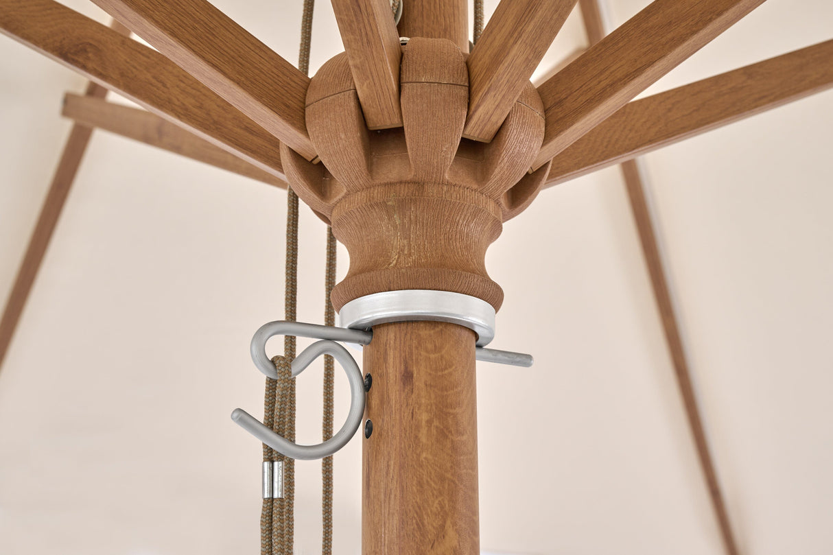 Glatz Parasol PIAZZA® Imitation bois