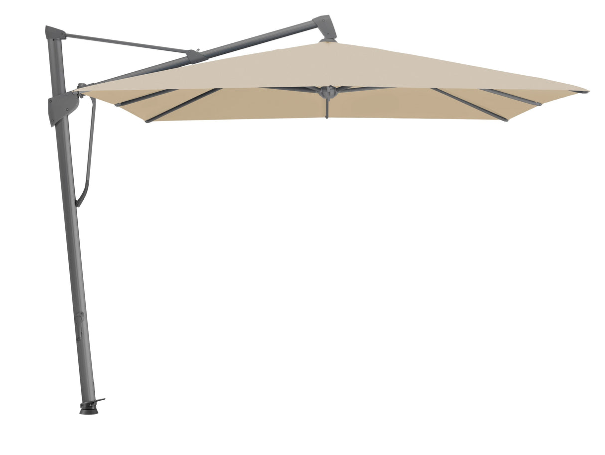 Glatz Parasol SOMBRANO® S+ 400x300cm 422 Cream Alu laqué anthracite