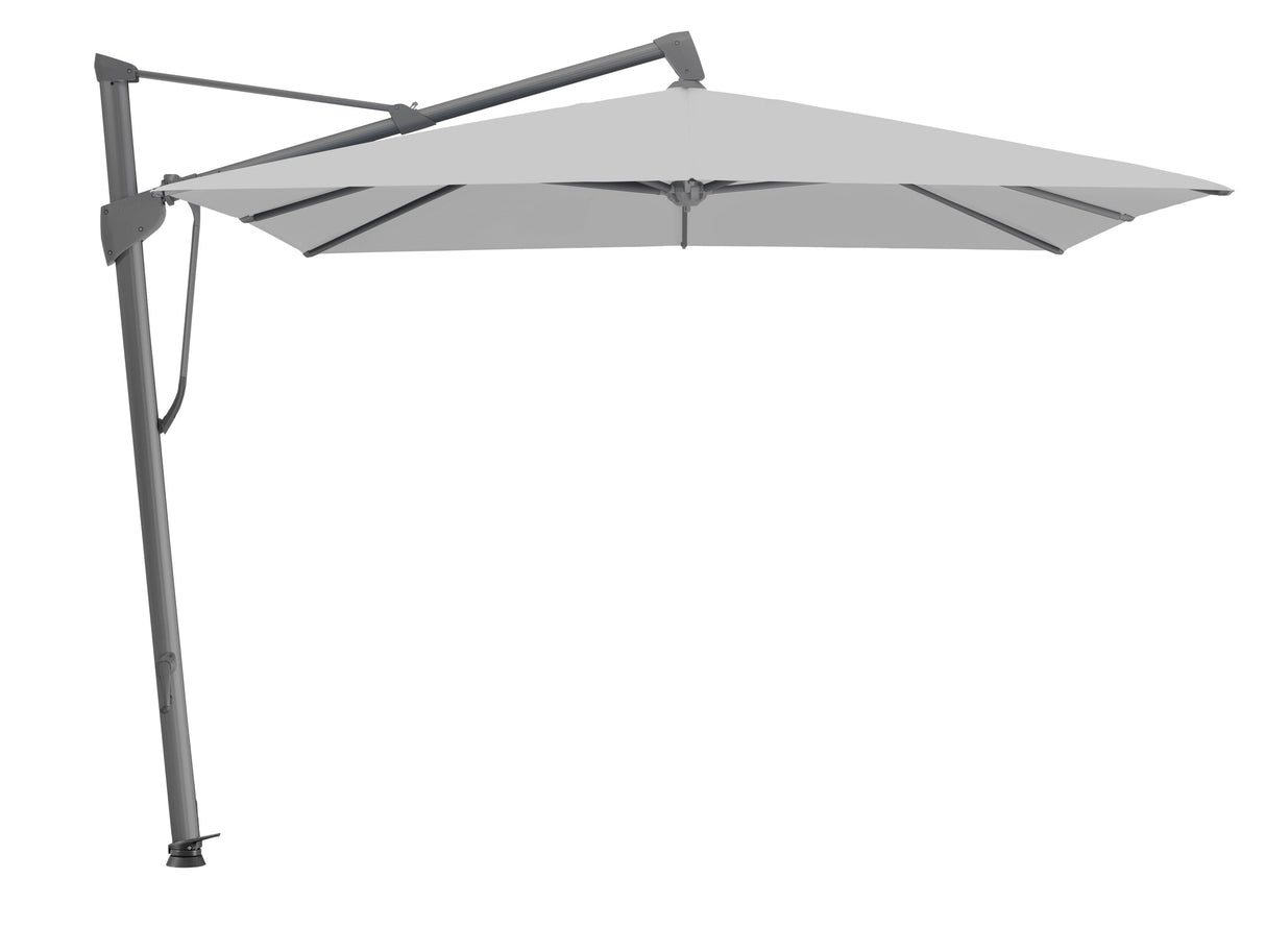 Glatz Parasol SOMBRANO® S+ 400x300cm 501 Granite Alu laqué anthracite
