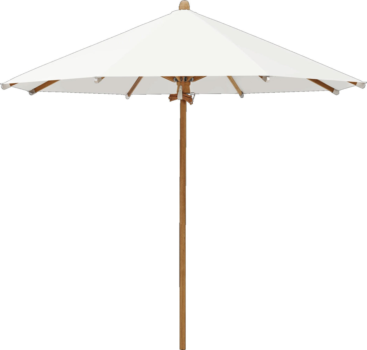 Glatz Parasol TEAKWOOD Ø300cm Qualité 5 · 510 White