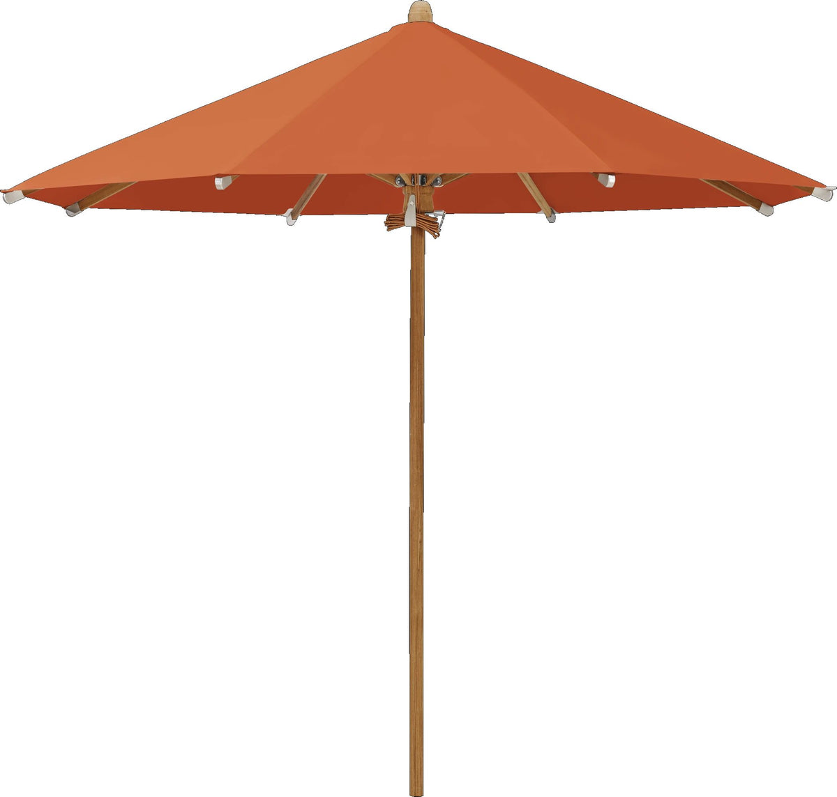 Glatz Parasol TEAKWOOD Ø300cm Qualité 5 · 513 Outback