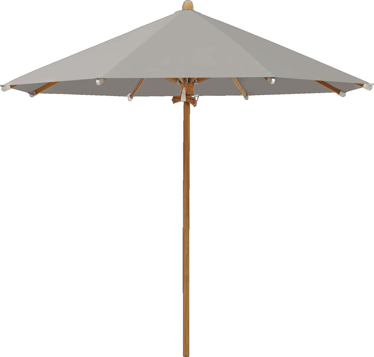 Glatz Parasol TEAKWOOD Ø300cm Qualité 5 · 558 Steel