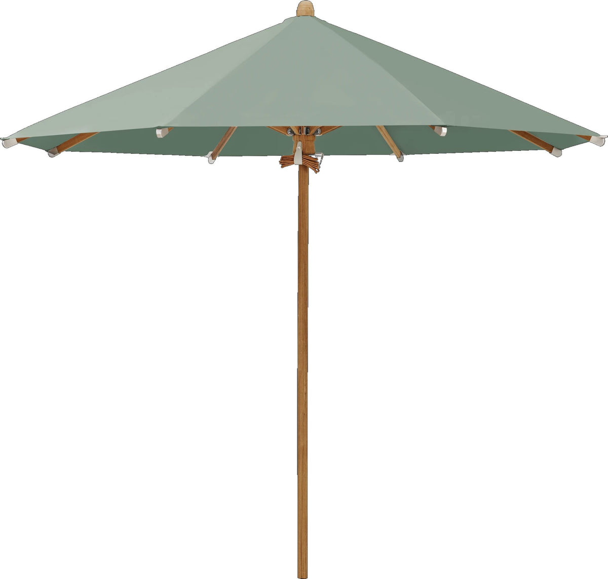 Glatz Parasol TEAKWOOD Ø300cm Qualité 5 · 588 Olive