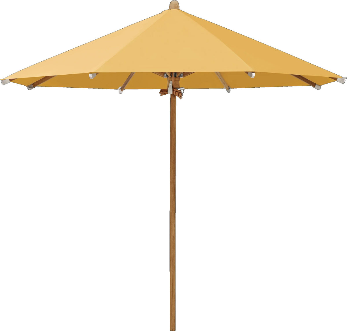 Glatz Parasol TEAKWOOD Ø300cm Qualité 5 · 617 Safran