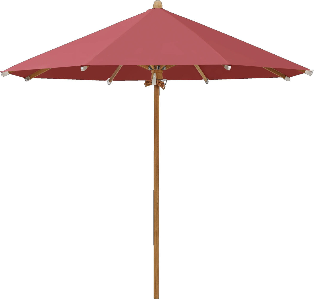 Glatz Parasol TEAKWOOD Ø300cm Qualité 5 · 637 Cherry